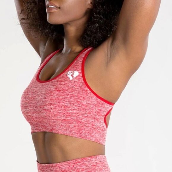 Women’s Best Move Seamless Sports Bra‎ Red Marl SZ XS - Picture 1 of 9